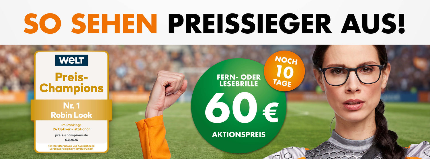 Robin Look - Der unverschämt günstige Optiker