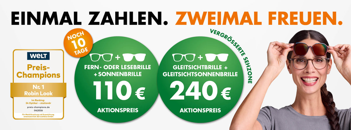 Robin Look - Der unverschämt günstige Optiker