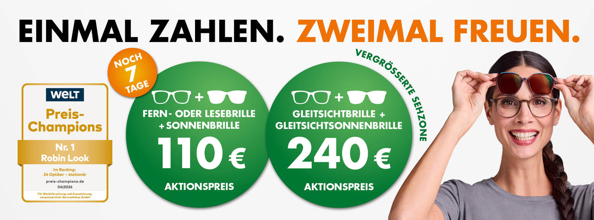 Robin Look - Der unverschämt günstige Optiker
