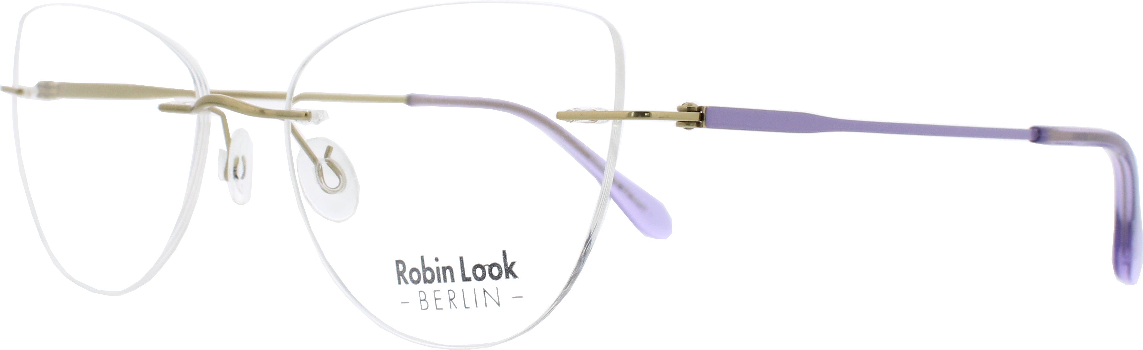 Robin Look 106 randlos gold lila