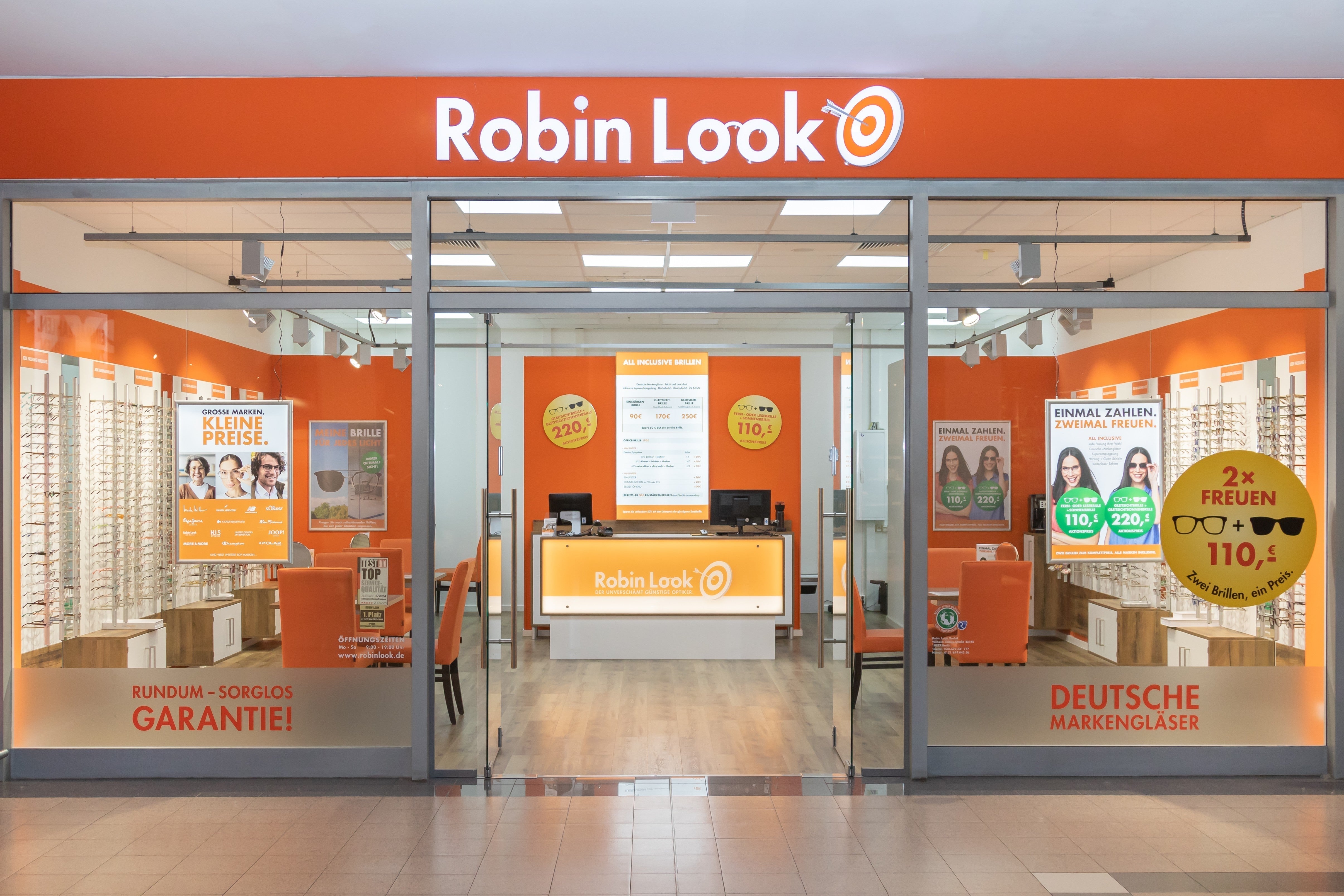 Optiker-Filiale Velbert