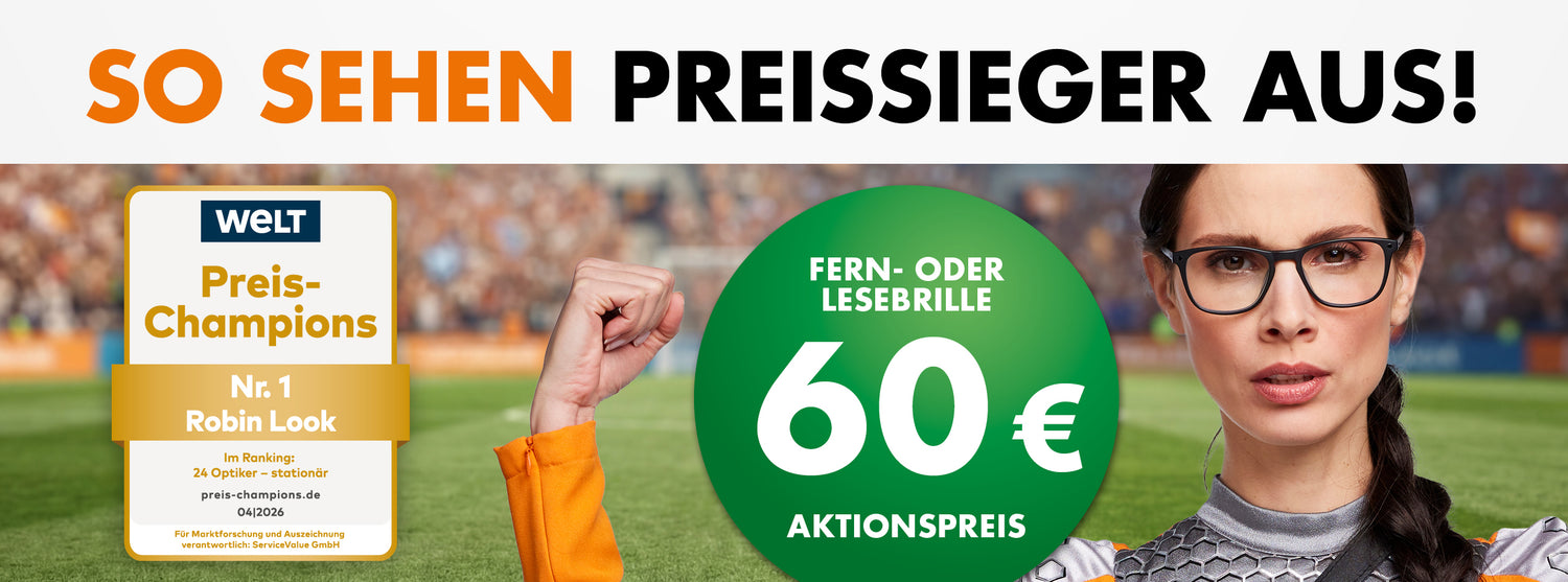 Robin Look - Der unverschämt günstige Optiker