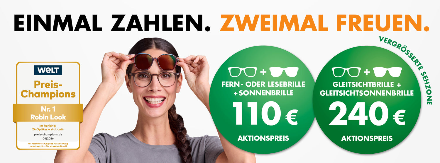 Robin Look - Der unverschämt günstige Optiker