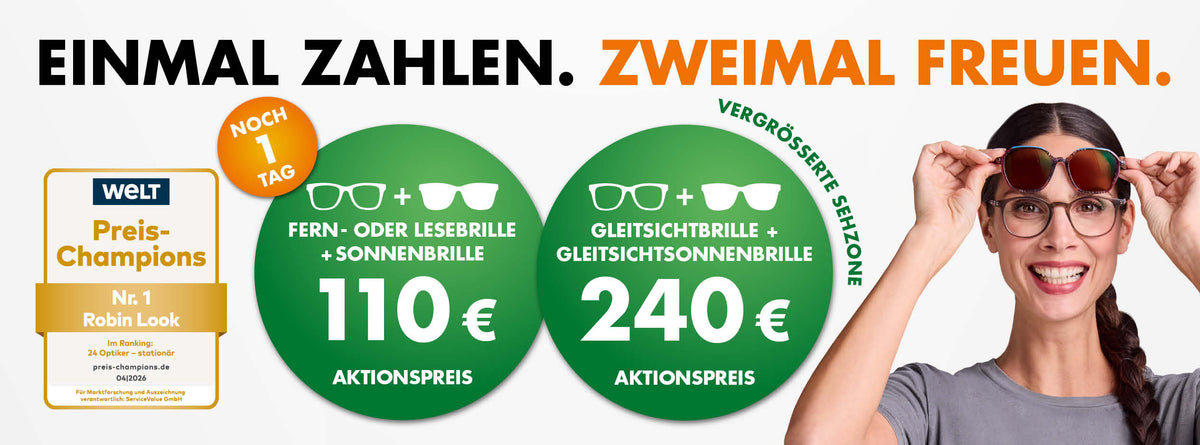 Robin Look - Der unverschämt günstige Optiker
