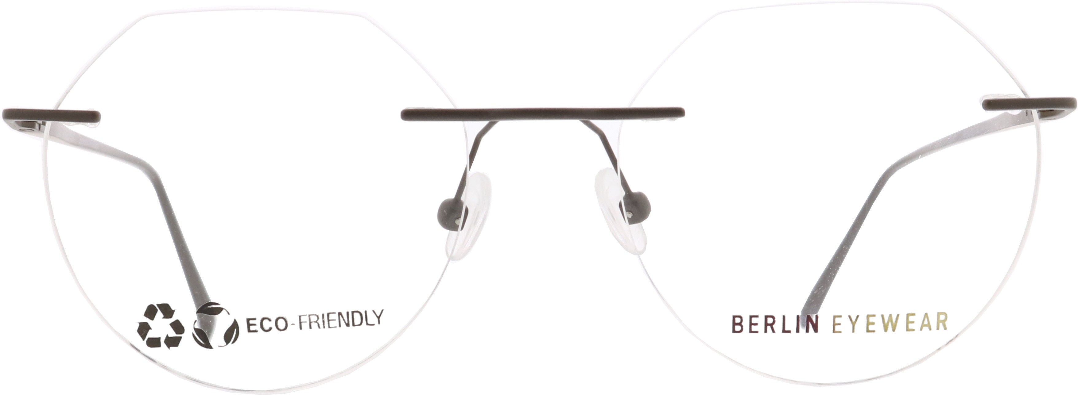 Berlin Eyewear 233 randlos braun