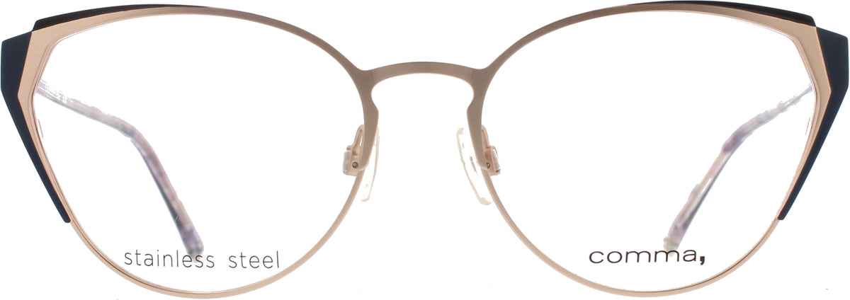 Comma 70162 roségold blau