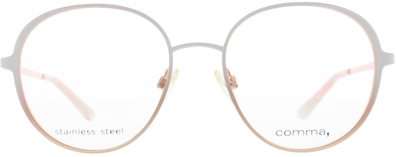 Comma 70199 rosegold weiß