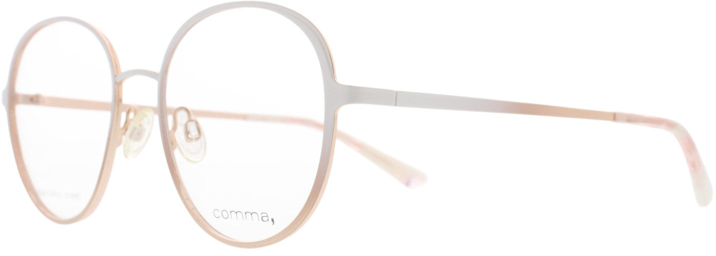 Comma 70199 rosegold weiß