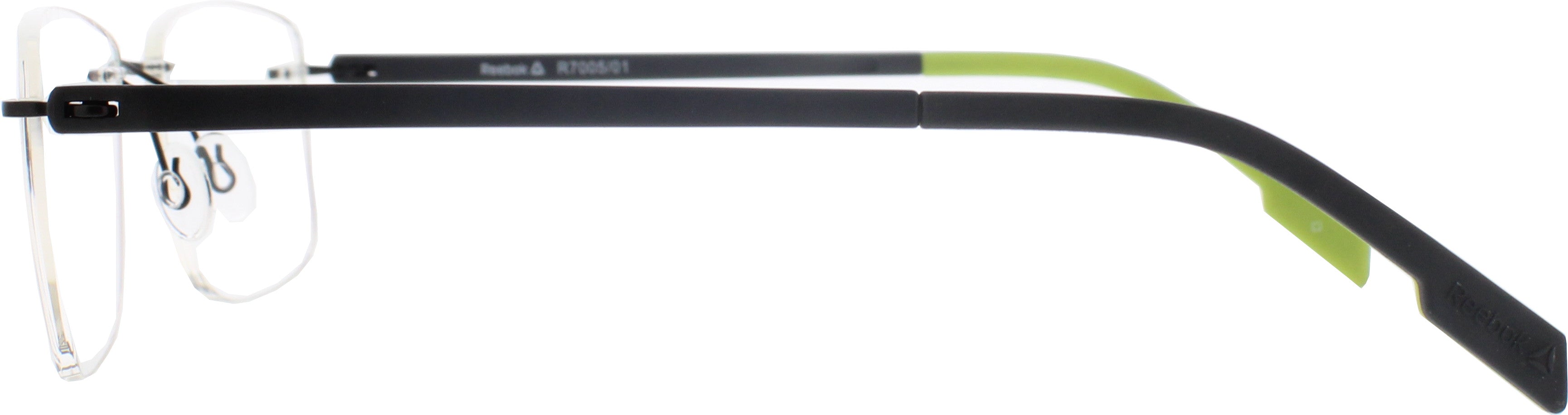 Reebok 7005 randlos schwarz grün