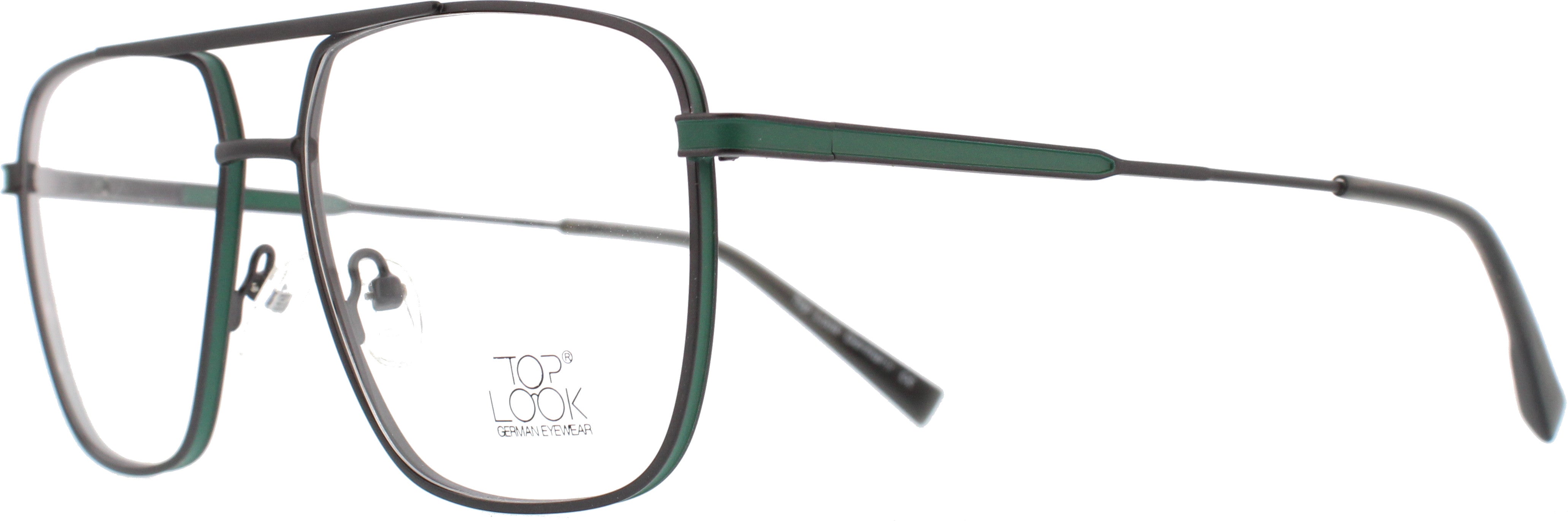 Top Look 58169 grau grün