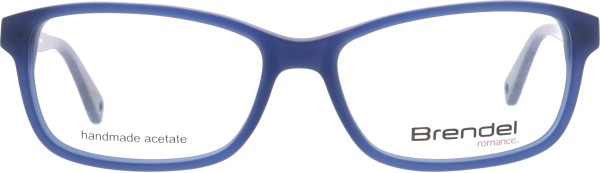 Raffinierte Kunststoffbrille für Damen von der Marke Brendel in der Farbe blau