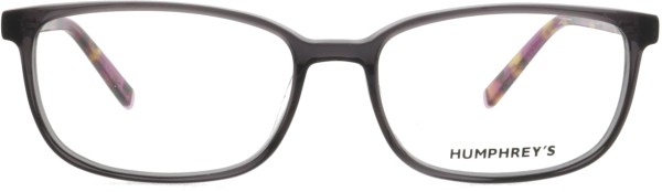 Flotte Damen Kunststoffbrille in der Farbe grau und lila