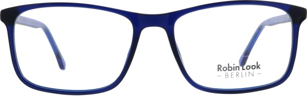 Stilvolle Kunststoffbrille für Damen und Herren in blau aus der Robin Look Kollektion