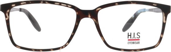 Schicke sportliche Brille für Damen und Herren von der Marke HIS in der Farbe braun