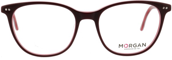 Moderne Damenbrille von Morgan in einem tollen Rotton-Mix