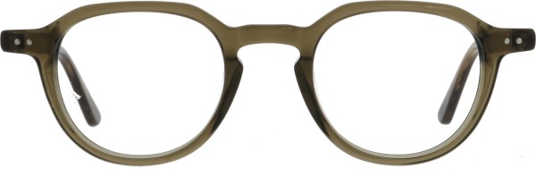 Tolle kleine Kunststoffbrille für Damen und Herren von der Marke C-Line in der Farbe braun