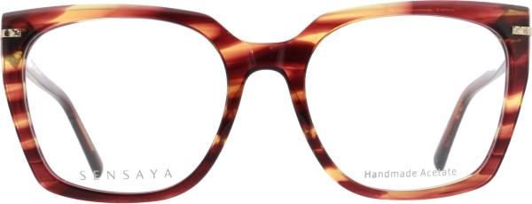 Wunderschöne markante Kunststoffbrille von der Marke Sensaya für Damen