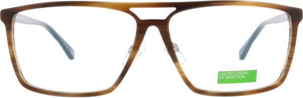 Tolle Herrenbrille aus Kunststoff von der Marle Benetton in der Farbe braun blau