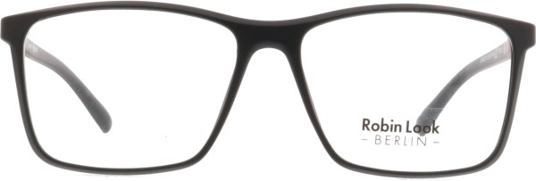Markante Kunststoffbrille für Herren aus der Robin Look Kollektion in der Farbe schwarz