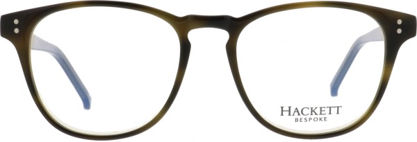 Schöne große Brille von der Marke Hackett für Damen und Herren in der Farbe grün braun