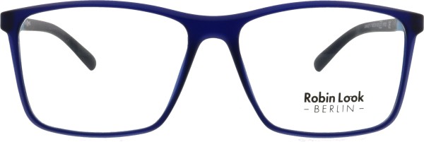 Markante Kunststoffbrille für Herren aus der Robin Look Kollektion in der Farbe blau