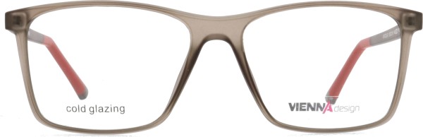 Große zeitlose Herrenbrille von der Marke Vienna in der Farbe braun
