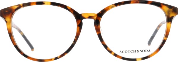 Schöne weibliche Kunststoffbrille für Damen von der Marke Scotch&Soda