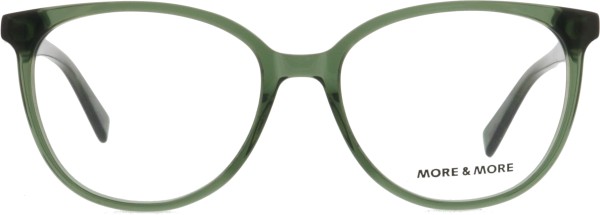 Klassische Damenbrille mit unaufälliger Form aber toller grüner Farbe