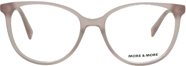 Klassische Damenbrille mit unaufälliger Form aber toller rosapastell Farbe