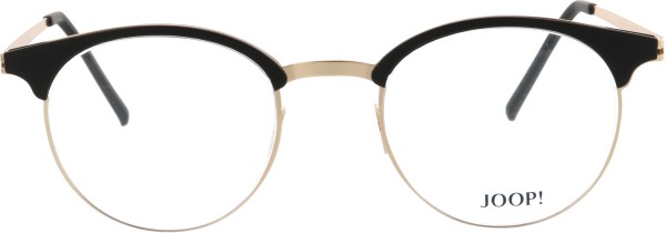 Runde Damenbrille von JOOP in den Farben gold schwarz