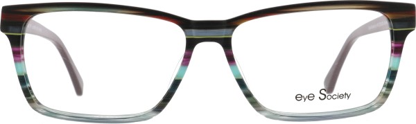 Auffällige Brille in Holzoptik für Damen in bunt von der Marke Eye Society