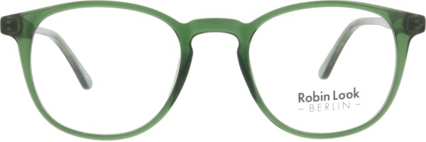 Angenehm leichte Kunststoffbrille aus dem Hause Robin Look für Damen und Herren in der Farbe grün