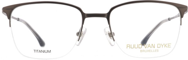 Hochwertige Halbrandbrille für Herren aus Titan von de Marke Ruud van Dyke