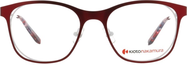 Besondere Brille für Damen von der Marke Kiotonakamura in der Farbe rot
