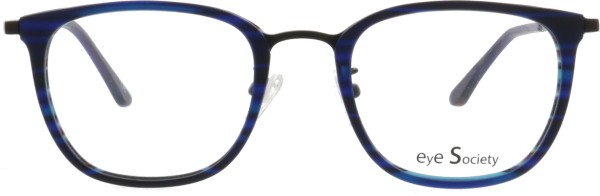 Elegante Damenbrille in einem Kunststoff-Metall-Mix in schwarz blau