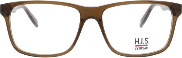 klassische Unisexbrille von HIS in der Farbe braun 500-004