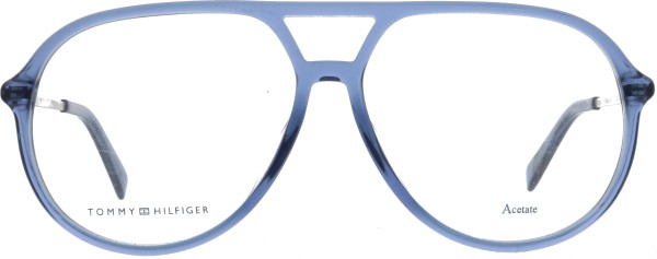 Große trendige Premium Kunststoffbrille von der Marke Tommy Hilfiger für Herren