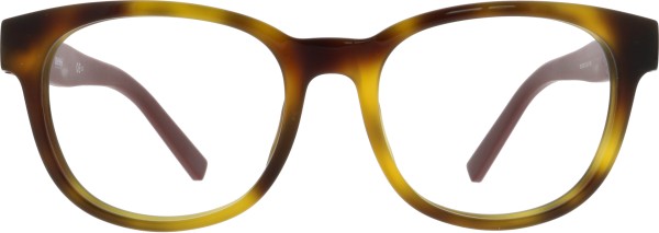 Tolle Kunststoffbrille für Damen von der Marke BOSS Orange in der Farbe braun mit havanna