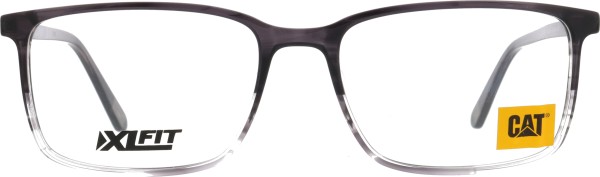 Hochwertige große Kunststoffbrille für Herren von der Marke Caterpillar in der Farbe schwarz