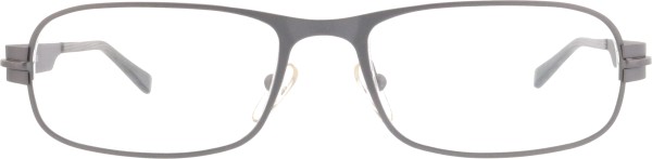 Stylisch, unauffällige Herrenbrille aus Metall in der Farbe grau