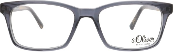 Modische Brille von der Marke s.Oliver für Damen und Herren in der Farbe grau