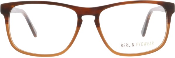 Klassisch schöne Herrenbrille von der Marke Berlin Eyewear in der Farbe braun
