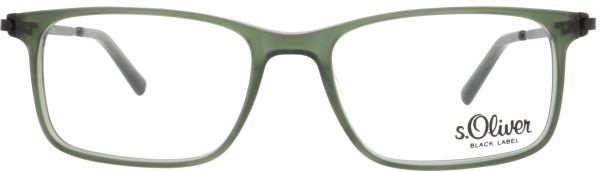 Elegante Herrenbrille von der Marke s.Oliver in der Farbe grün