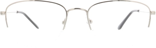 Große schlichte Damen Halbrandbrille aus Metall von der Marke Red Eyewear