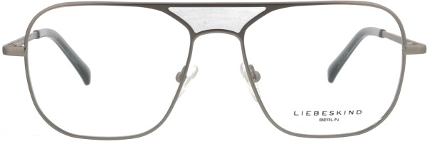 Moderne Retrobrille von der Marke Liebeskind für Herren in der Farbe anthrazit