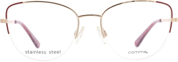 Elegante Nylorbrille für Damen von der Marke comma in der Farbe gold