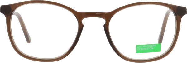 Tolle Kunststoffbrille für Damen in braun von der Marke United Colors of Benetton