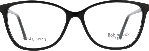 Stilvolle Kunststoffbrille für Damen in schwarz aus der Robin Look Kollektion