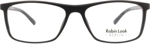 Klassisch sportliche Herren Kunststoffbrille aus der Robin Look Kollektion in schwarz