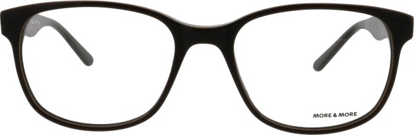 Klassische Damenbrille von der Marke More&More in der Farbe braun